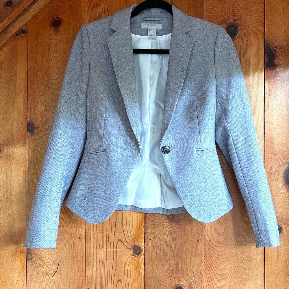 H&M Gray Blazer for Women
